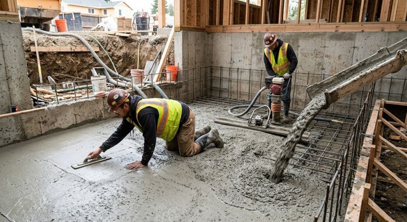 Basement Concrete Installation in Eagle County, CO