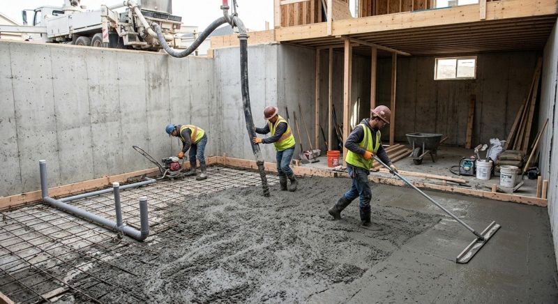Basement Concrete Installation in Edwards, CO