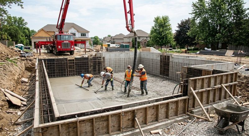 Basement Concrete Installation in Vail, CO