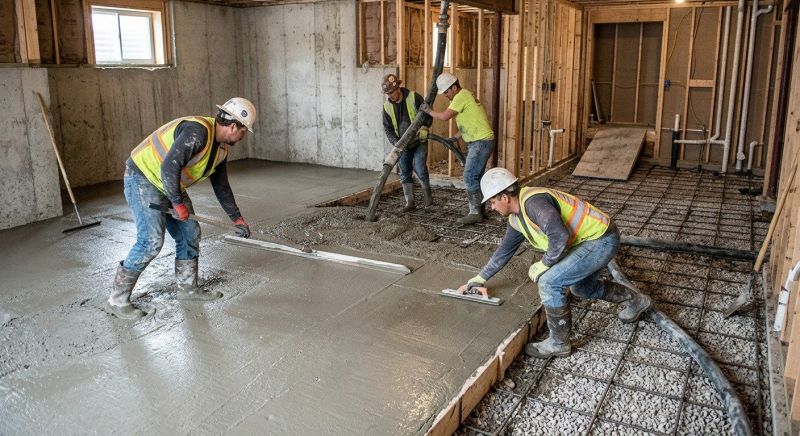 Basement Slab Installation in Vail, CO