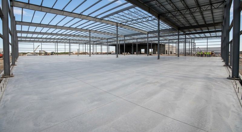 Commercial Slab Construction in Eagle County, CO