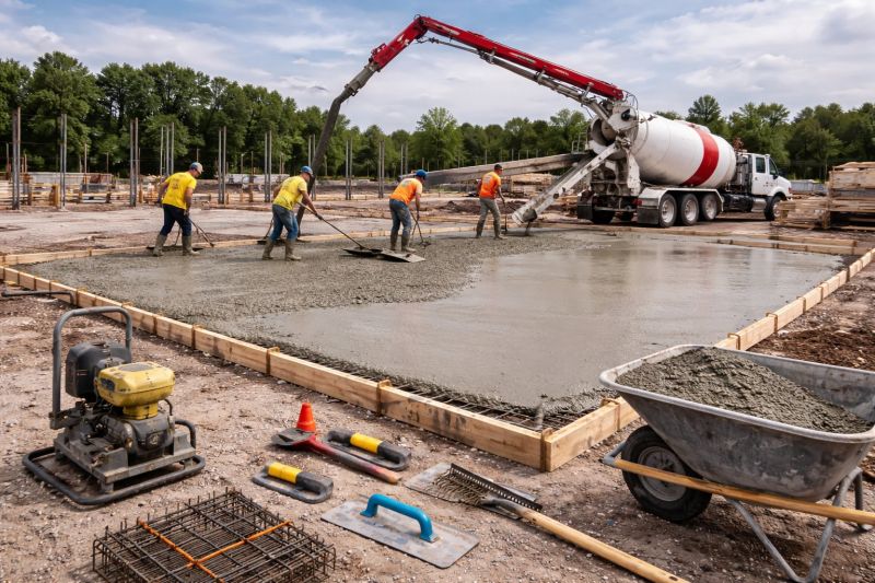 Commercial Slab Construction in Edwards, CO