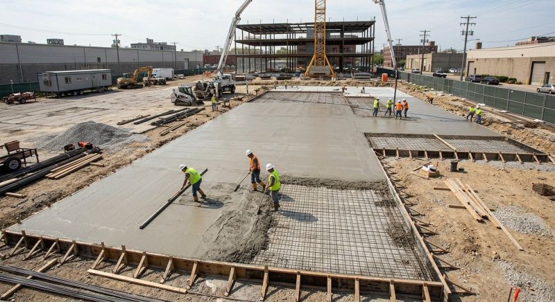 Commercial Slab Construction in Edwards, CO