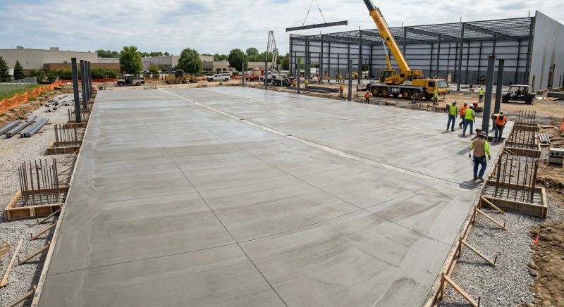 Commercial Slab Installation in Vail, CO