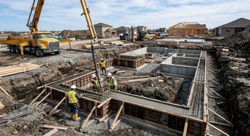 Concrete Foundation Installation in Vail, CO