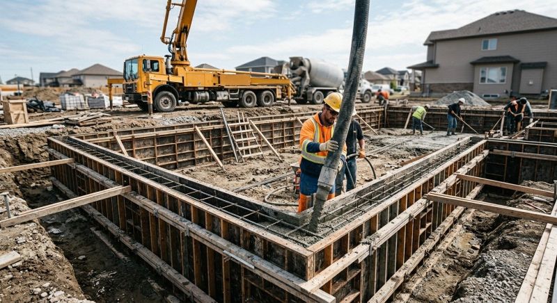 Foundation Wall Pouring in Avon, CO