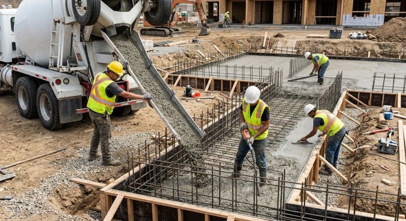 Foundation Wall Pouring in Dillon, CO
