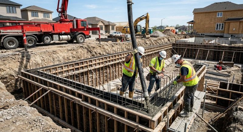 Foundation Wall Pouring in Eagle County, CO