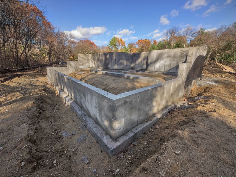 Foundation Wall Pouring in Summit County, CO